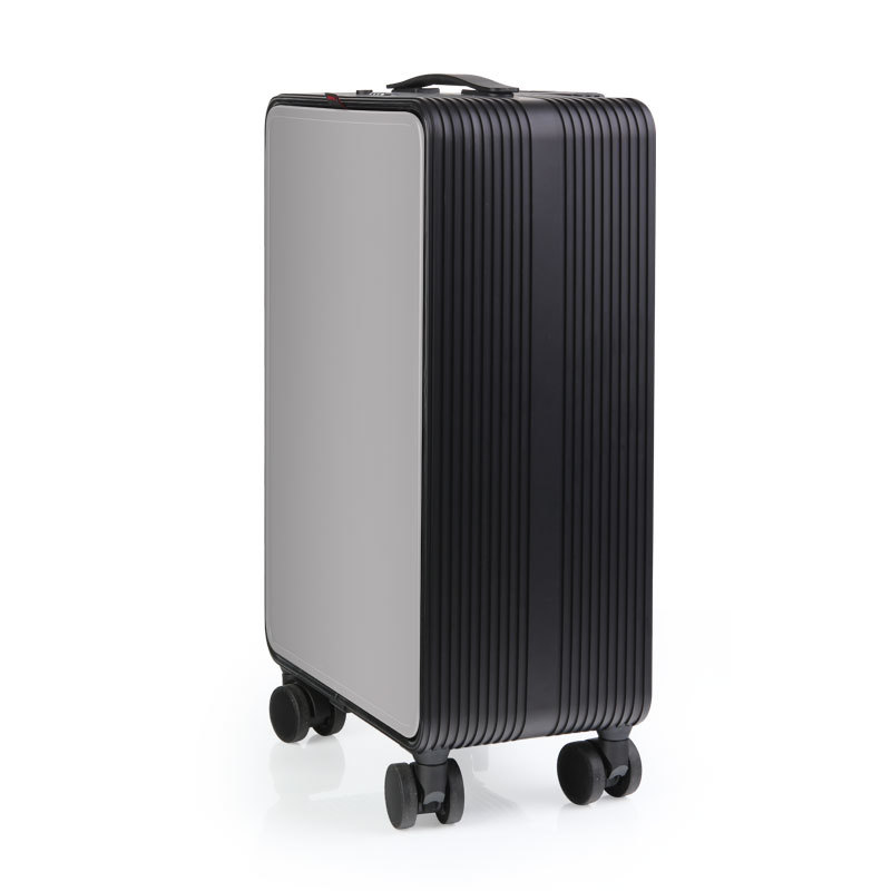 Unisex Hard Side Trolley Luggage Wholesale ABS PC Material Suitcase Spinner Caster TSA Aluminum Metal Frame Travelling Check-In