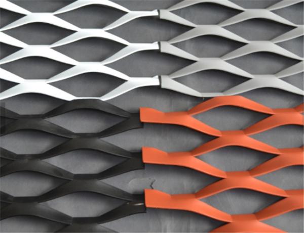 55mm big hole size Protecting Diamond Aluminum Expanded Metal Mesh