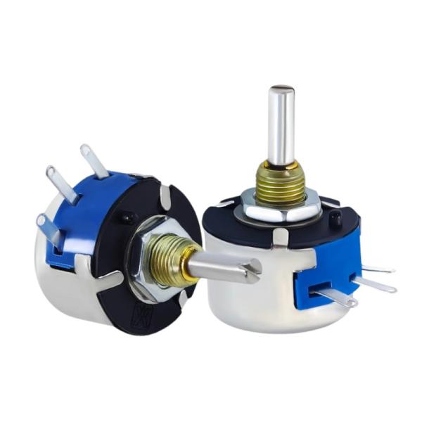 WX14-12 3w singleturn wire wound potentiometer 1k 2k2 3k3 4k7 20k 10k 22k 100r 470r adjustable resistor