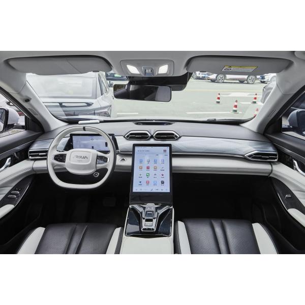 Dongfeng AEOLUS Haohan Gas Car 5 puertas 5 asientos LED Electric Metal Leather Turbo SUV con ACC y transmisión automática
