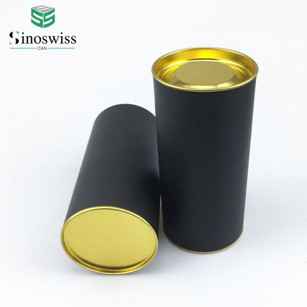 Reusable Sealing Paper Cans Packaging Food Safe Material for Coffee Storage