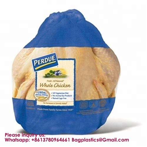 Frozen Meat Bag Take Out Container Shrink Freezer Bags POF Bag Chicken Vacuum Bag PVDC Bag Freezer Shrink Bags Poultry Chicken Bag Meat Bag Microwaveable Rotisserie Bag Rotisserie Chicken Bag Shrink