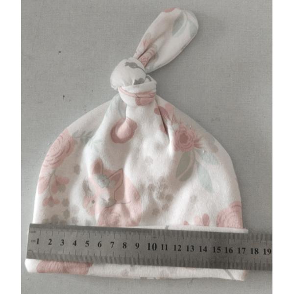 Wholesale Custom Premium Quality 100% cotton double layer baby boy and girl knit hats