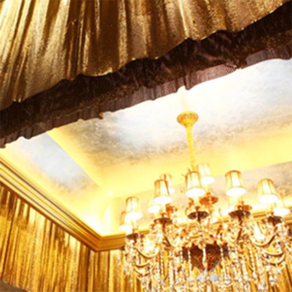 Top quality hot sale cheap beautiful and colorful Metal Flake Cloth Fabric metal mesh curtain for clothing, room divide