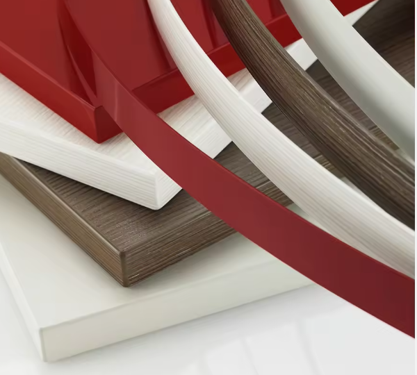Customizable Plastic PVC Edge Binding Tape 0.8mm 1.0mm 2.0m Thick Furniture Accessories