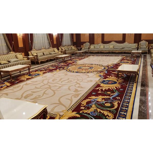 Customizable Abstract Pattern Hotel Room Carpet Wall to Wall Carpets Handmade Tufted Rugs