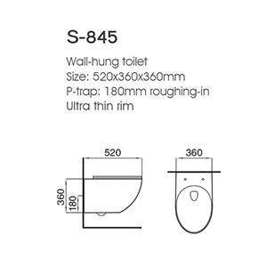 Vente directe d'usine Toilette suspendue au mur en céramique montée sur le mur salle de bain moderne Toilette suspendue au mur Toilette hôtel
