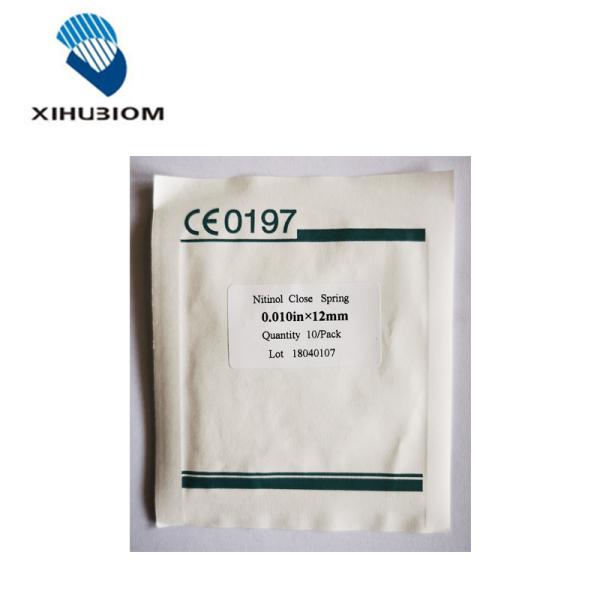 0.01 0.012 Medical Niti Closed Coil Spring In Orthodontics Dental Teeth Treatment