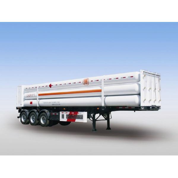 10 Tubes Lpg Trailers Transport Liquefied Petroleum Gas
