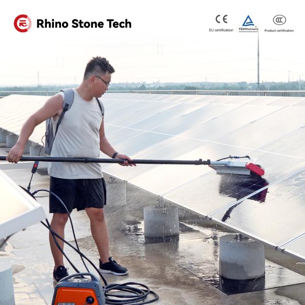 3.6m 5.4m 7.5m Solar Rotating Cleaning Brush Solar Cleaning Equipment RHINO700-EH3