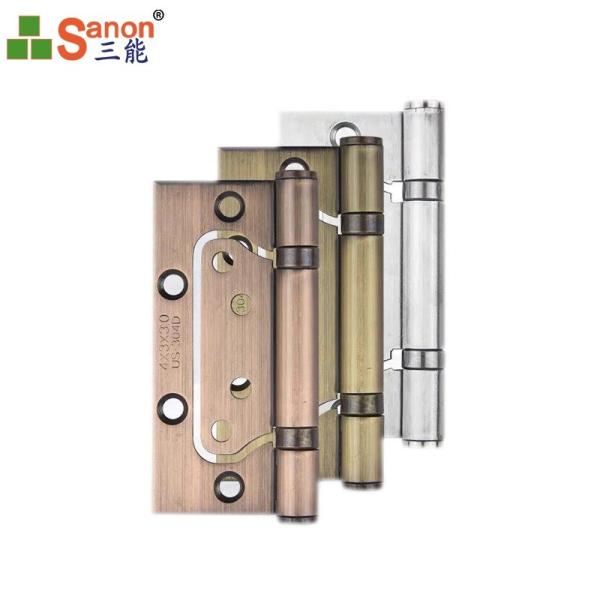 Dobradiça de porta acessória da mola do metal do hardware da mobília do projeto do OEM de 304 partes altas para a porta pesada