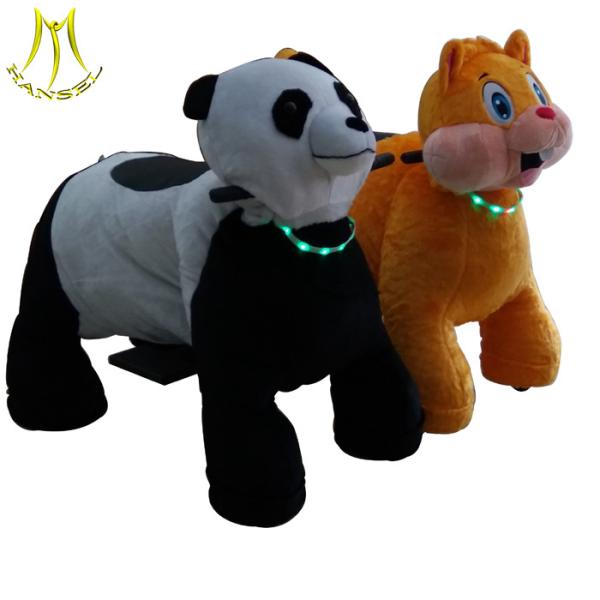 Hansel  2017 zoo animal scooter for sale and electric animal scooters with outdoor ride from china