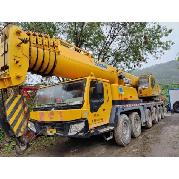 Folding 2019 Xc Mg Used 110ton Truck Crane Heavy Equipment Mobile Crane 15.5*3*3.89m