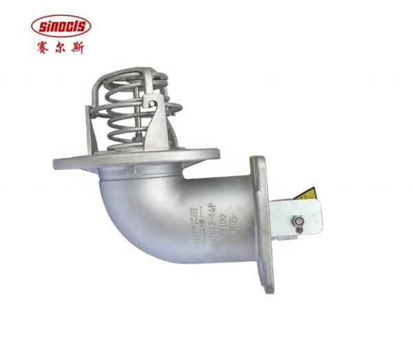 OBM Stainless Steel 304 4 Inch Pneumatic Emergency Bottom Valve Customized