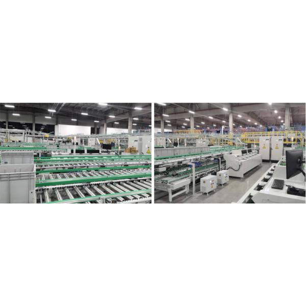 Carton Sorting Conveyor System Flexible Gravity Roller Conveyor System Logistics Sorting Warehouse Storage Rack
