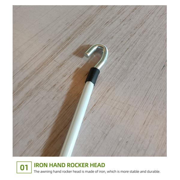 Steel Strong Retractable Awning Hand Crank Handle
