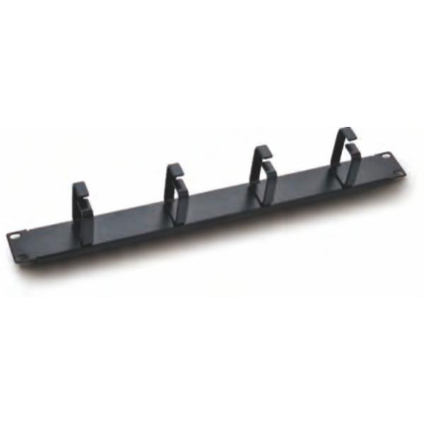 1U/2U Capacity Cable Manager with SPCC Cold Rolled Steel and Black Color for Rack Cable Management in Data Centers