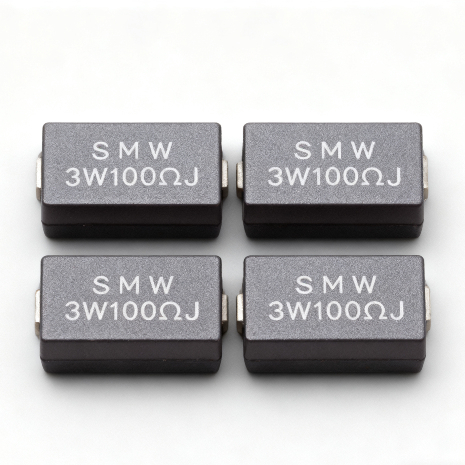 Power Wire Wound Flameproof Resistors High Voltage Chip Resistors UL94V0