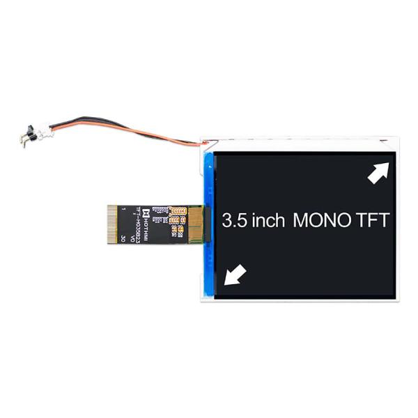 3.5 inch IPS Monochrome LCD Panel 240x320 Px Sunlight Readable High Contrast