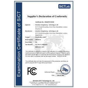 Shenzhen Changdaneng Technology Co., Ltd. Certifications