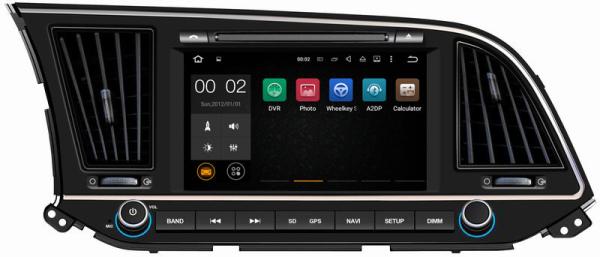 Ouchuangbo 8 autoradio multimedia stereo android 7.1 for Hyundai Elantra 2016 with reverse camera Bluetooth Phone