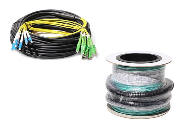 24 48 Core G655 Fiber Optic Patch Cord SC LC Cable Assemblies