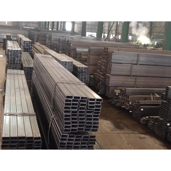 Black Hot Dip Galvanized Steel Square Pipe Q195 Hollow Tubular Steel Pipe 1mm