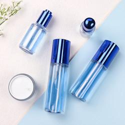 Clear Rectangle Plastic Cleaning Spray Bottles 150ml Perfume Atomizer Bottles