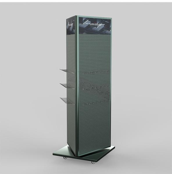 1mm 2mm 3mm Metal Display Rack Storage  Pegboard Display Stand