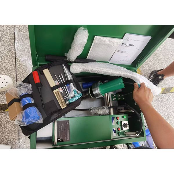 4200W  pvc/ Tpo Welding Machine SWT-WP1 Polymer Hot Air Waterproofing Welder