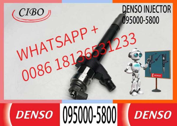 Fast Dispatch 095000-5800 095000-5801 6C1Q-9K546-AC 6C1Q-9K546-AB diesel Fuel Injector for 4HU, P22DTE, HDI Engine