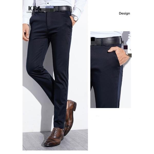 Метод нетканого ткачества Конец мужские брюки весенние осенние юные прямые хлопчатобумажные брюки