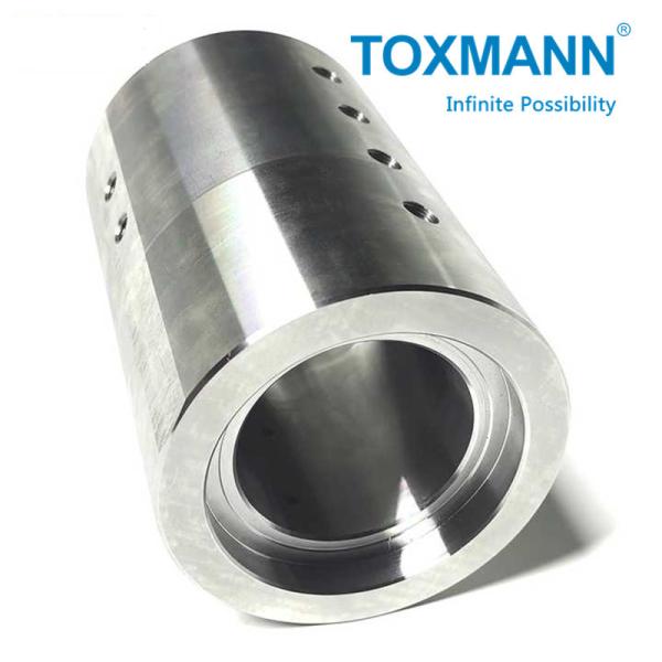 OEM CNC Machining Parts Rotating Shaft P20 High Precision Casting Hardware Tube Connector Rail Fitting