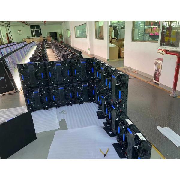 Определение гибкой на открытом воздухе арендной системы предохранения от SMD угла экрана СИД P3.91 высокое