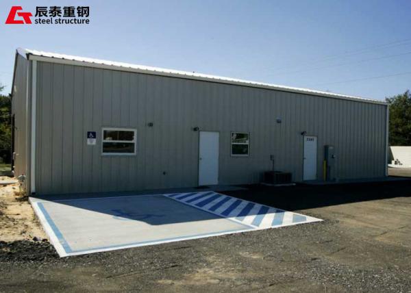 Sturdy Steel Parking Garage Earthquake Resistant Modern Steel Frame Storage Building