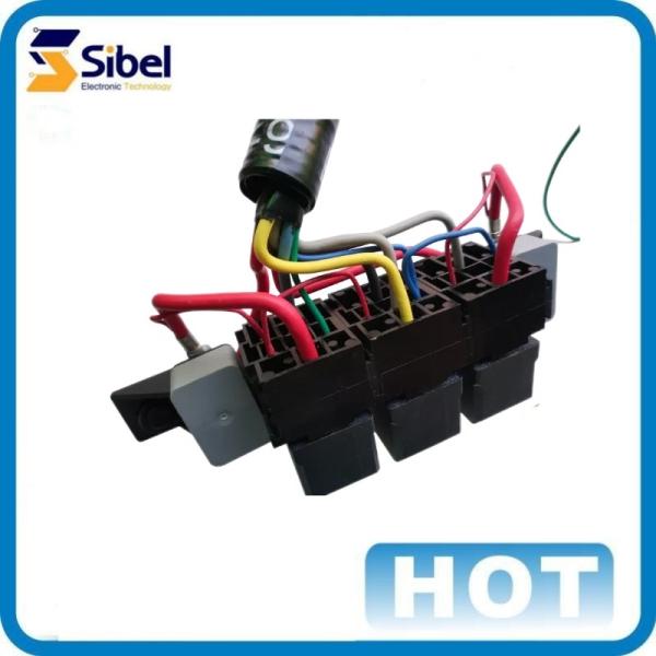 Fuse holder and relay wire harness with Delphi connector Dual Electric Fan Upgrade Wiring Harness For ECU Control