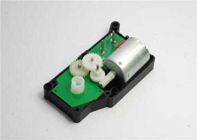 22mm 24 Voltage Micro plastic worm gear with Low Noise , 64 Transmission Ratio