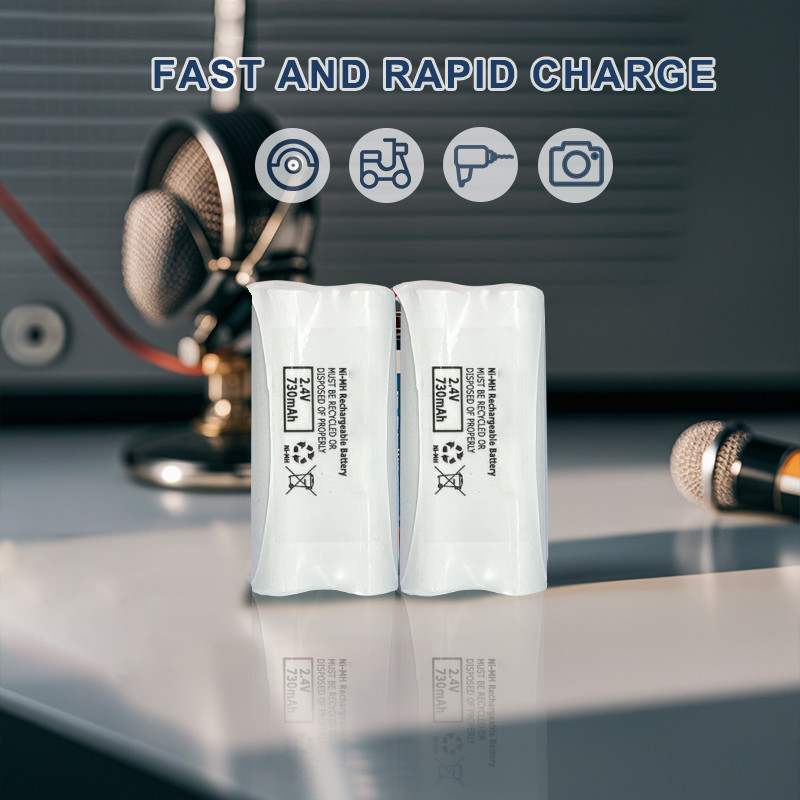 OEM ODM NIMH батарейный пакет AA 2.4v 730Mah NIMH солнечная батарея