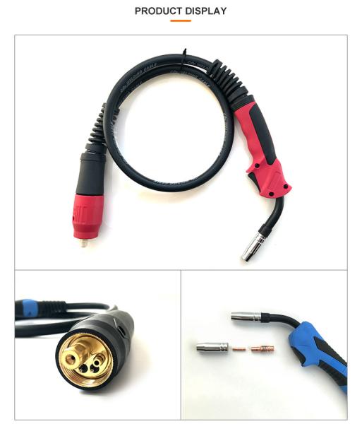 Arma flexível GOWELLDE do ciclo de dever 180A da tocha 65% de MB15AK Mig Mig
