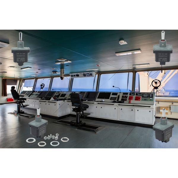 Waterproof High Current Industrial Toggle Switch For Ships