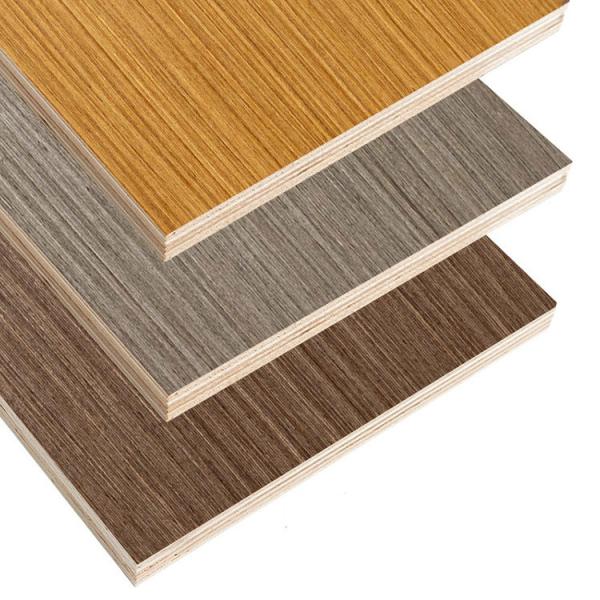 Density 680-830KG/M3 2-25mm 1220*2440mm MDF Melamine Film Sheet for Indoor Decoration