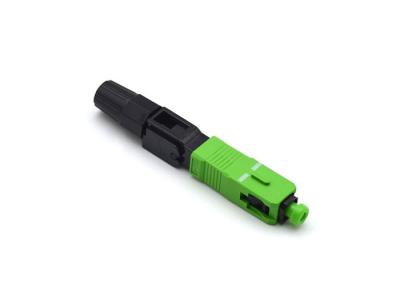 Pre - o conector lustrado da fibra ótica rapidamente instalou facilmente para 2 x 3 milímetros de cabo pendente