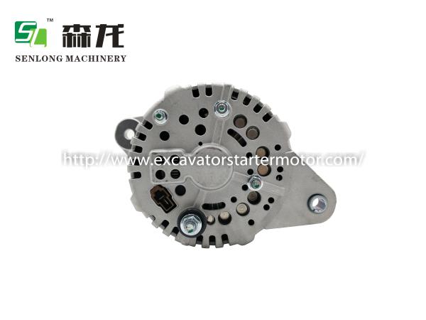 4094089, 24V 75A 8PK Cummins Alternator 6BT 6CT Lucas India，5263218，Hyundai Excavator R215LC-7 R210-7 R220LC-7