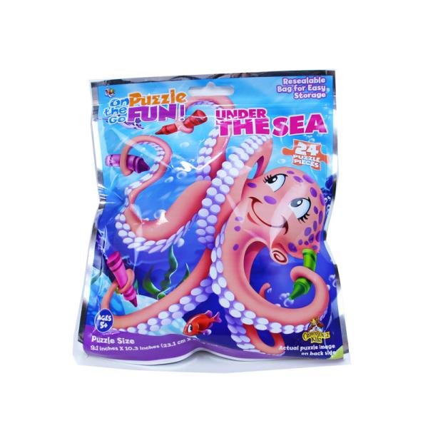 Fun Children Under The Sea Jigsaw Puzzles Board Games Printing For Baby / Kids puzzle games puzzle fun cardboard puzles