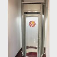 0.25 M/S Elevador de cápsula Fabricante Tipo de porta automática de abertura central