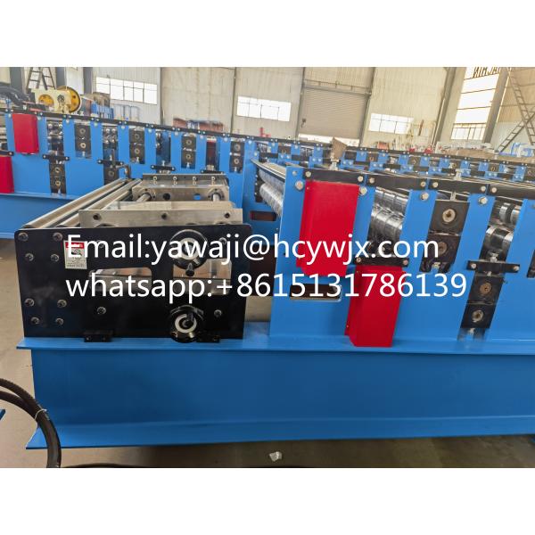 Efficient Double Layer Roll Forming Machine Trapezoidal Roofing Metal Tile Making