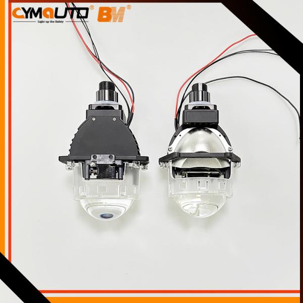 High Light 3 Cores Bi Xenon Projectors Lens For Car Retrofit
