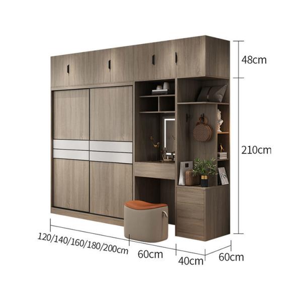 Весь шкаф шкафа дома изготовления на заказ мебели древесины дома