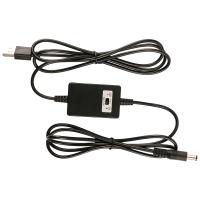 5V to 12V 2A DCステップアップコンバーターケーブル（車載GPS、Wi-Fiモデム用）