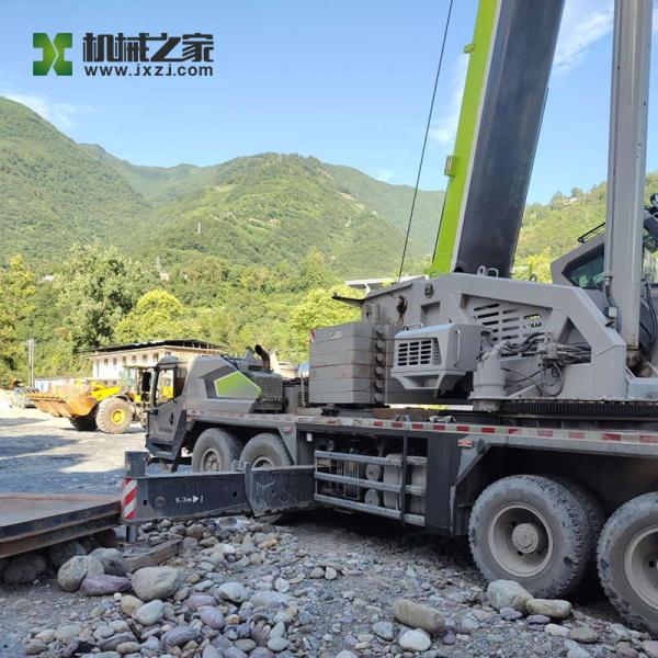 Mano de Ton Used Zoomlion ZLJ5504JQZ80V segundo de la grúa 80 de Zoomlion del móvil del camión